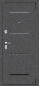 Входная металлическая дверь Porta R 104.П28 Антик Серебро/Bianco Veralinga купить в Беларуси