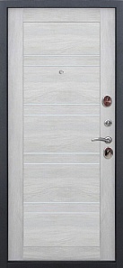 Входная металлическая дверь Чикаго NEW снежный (960 правая) купить в Беларуси