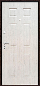 Входная металлическая дверь Марс 4 дуб пикар (960 левая) купить в Беларуси