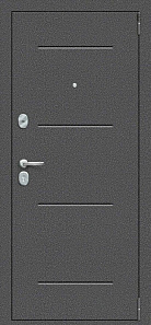 Входная металлическая дверь Porta R 104.К42 Антик Серебро/Nardo Grey купить в Беларуси