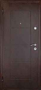 Входная металлическая дверь Форпост Квадро (ель карпатская) купить в Беларуси