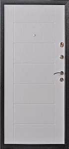 Входная металлическая дверь Форпост Квадро 2 (беленый дуб) купить в Беларуси